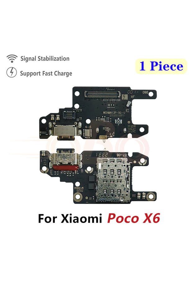 1pc Poco X6 USB Charging Dock Board For Xiaomi Poco X2 X3 X4 X5 X6 Pro GT 5G Charger Port Connector