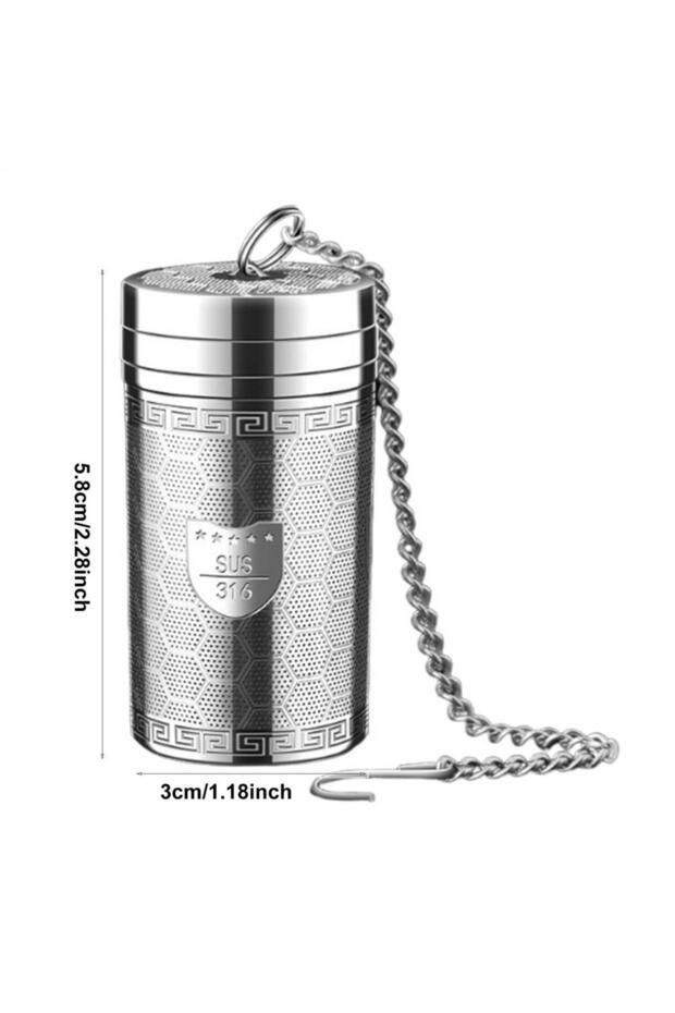 1PC Tea Infuser Stainless Steel Mesh Filter Tea Infuser Teapot Tray Tea Strainer Herbal Filter Kitch