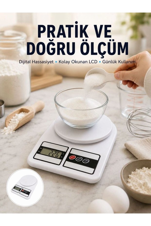 New Generation Digital Kitchen Scale with Practical and Stylish Design