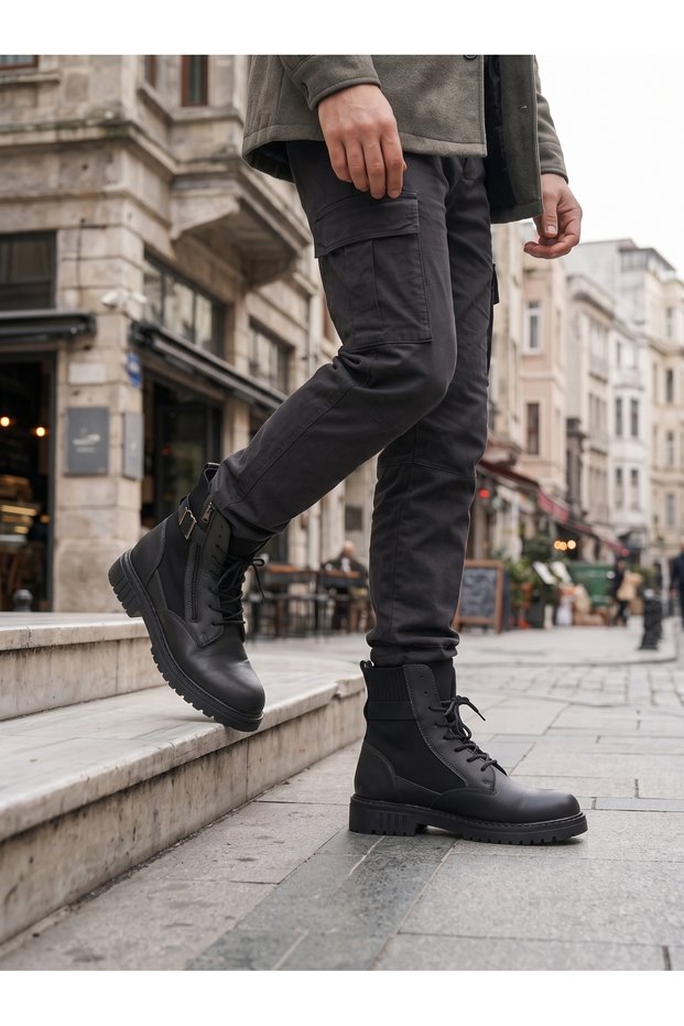Men's Smoked Casual Boots