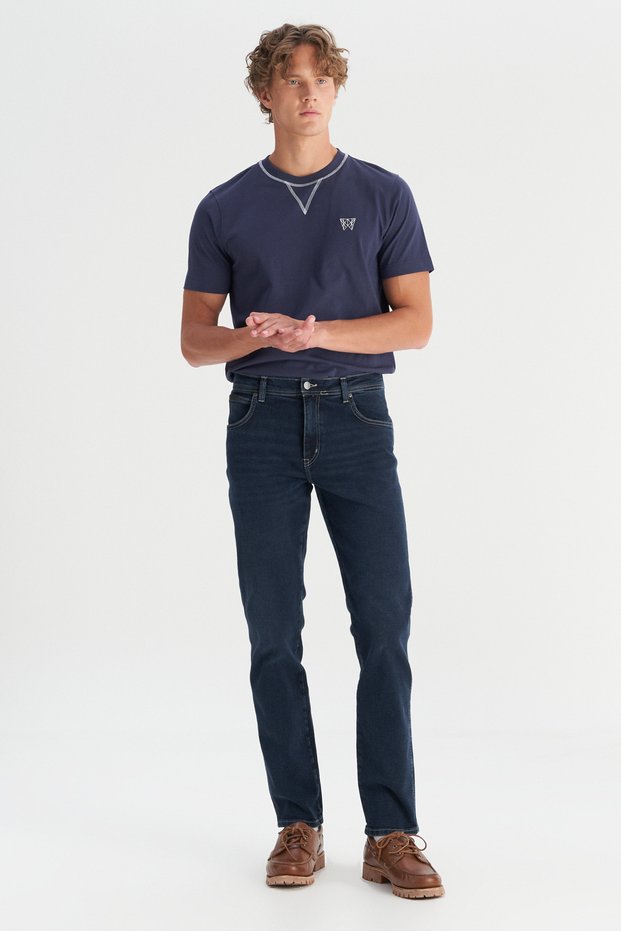 Texas Slim Fit Flexible Men's Jean Trousers Mw12S001397