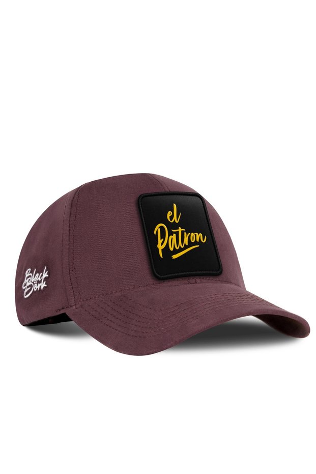 El Patron Logo Six Brown Baseball Cap