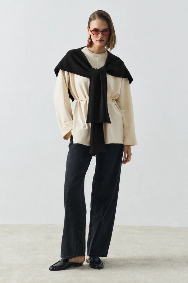 Shoulder Shawl Black