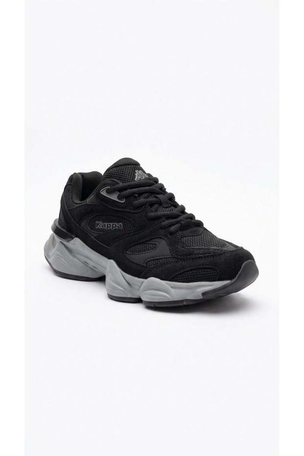 Kp-1004M Black-Grey Men's Sports Shoes