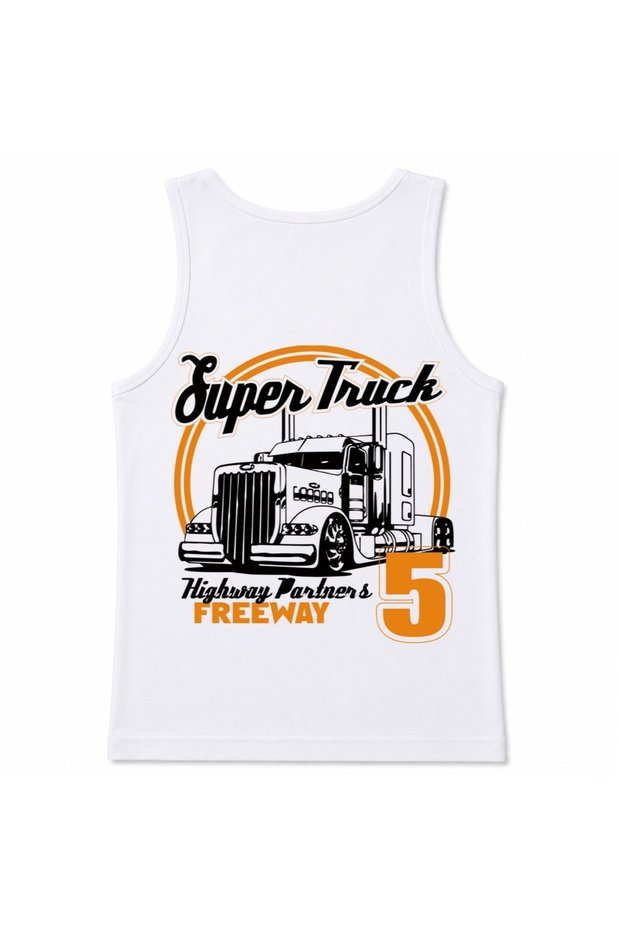 Super Truck Truck Driver Tank Top