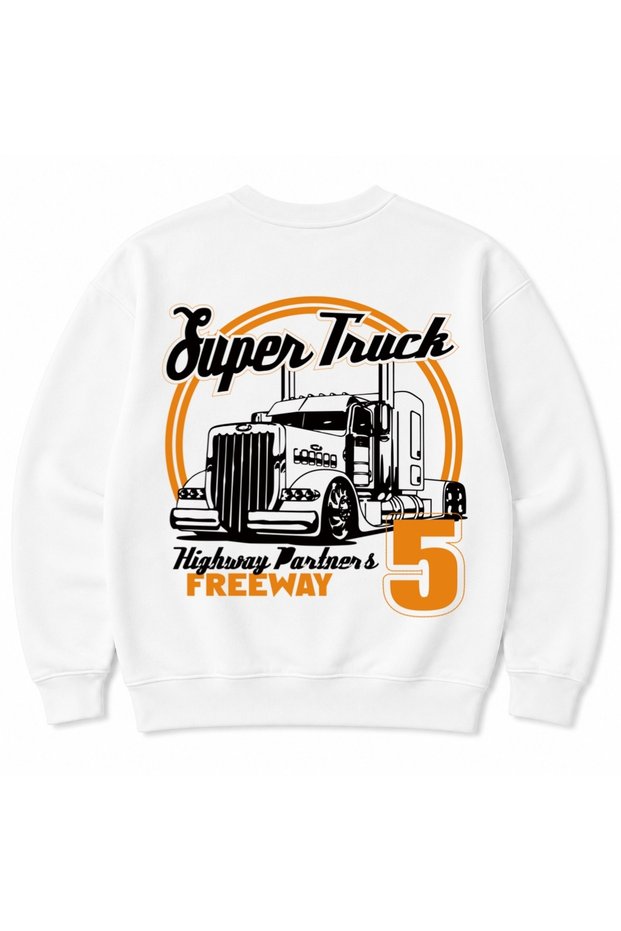 Super Truck Crew Neck Sweatshirt