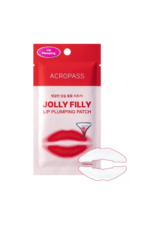 Jolly Filly Lip Patch – Korean Lip Care Treatment for Hydrated, Smooth & Healthy-Looking Lips, 30-Minute Lip Care, 2 Patches
