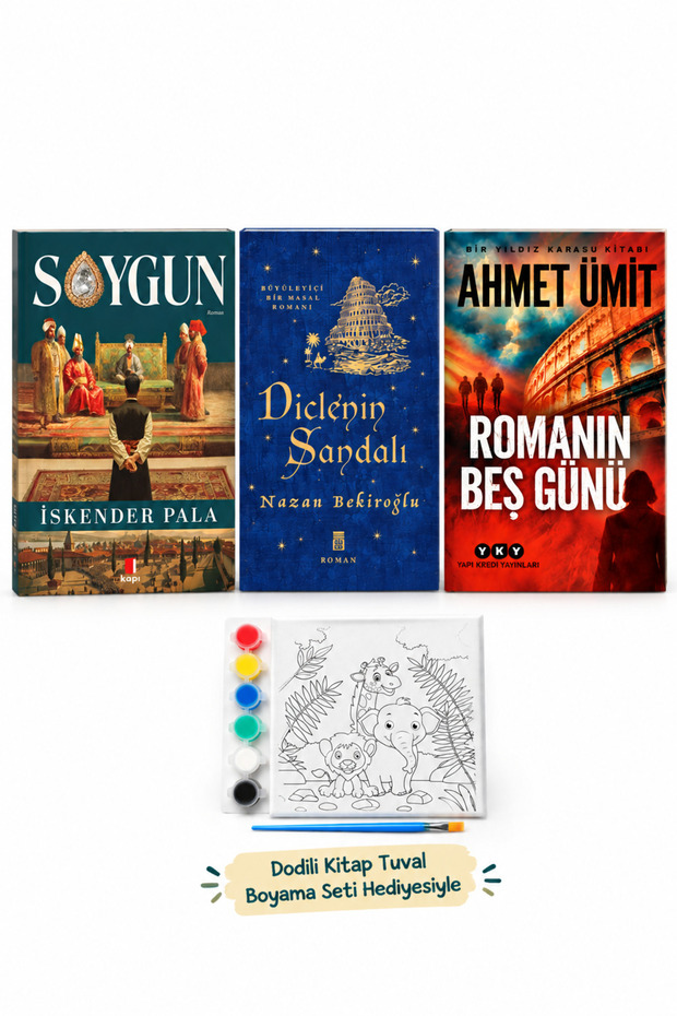 Romanın Beş günü Ahmet Ümit / Dicle'nin Sandalı Nazan Bekiroğlu / Soygun İskender Pala
