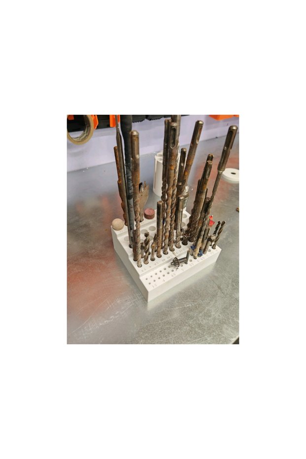 Metric Drill Bit Holder – Drill Bit Organizer and Organizer Stand