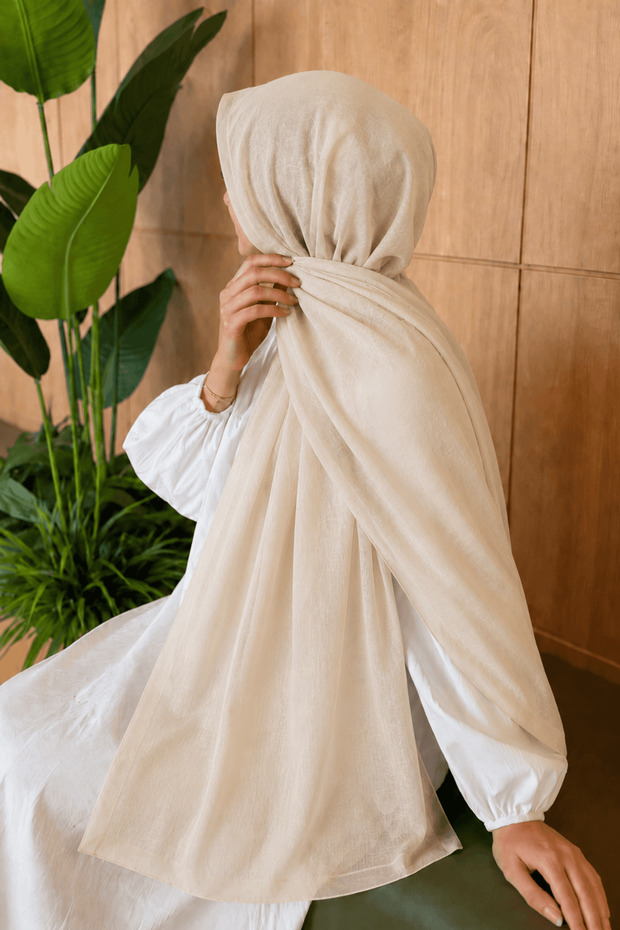 Rami Tensel Shawl - Mdk - Stone