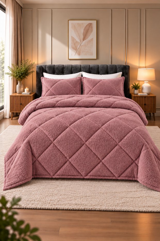 Happy Night Comforter Set - Single Comforter and (1) Pillowcase Set