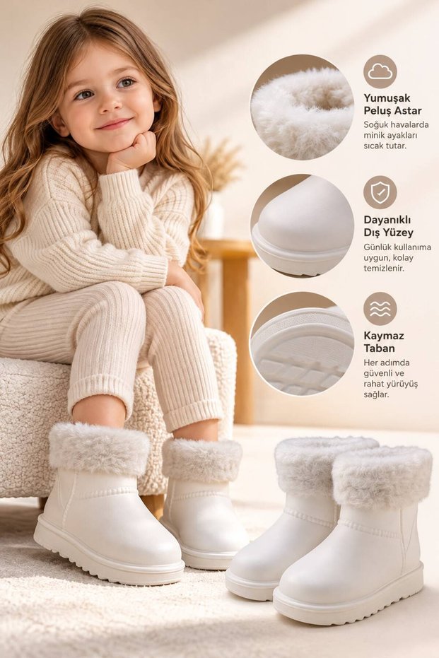 Children's Water-Resistant Easy-To-Wear Rain Boots