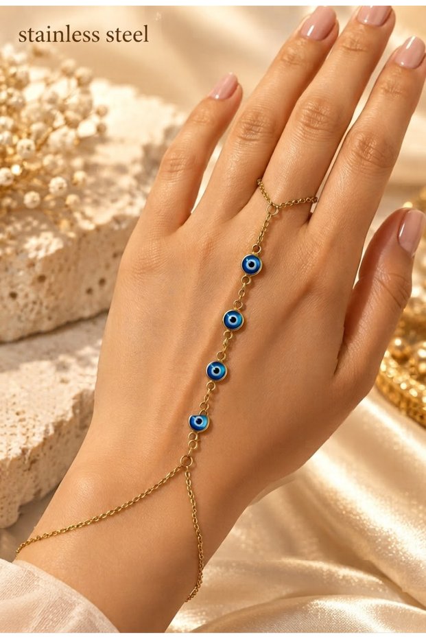 Gold Color Eye Steel Shameran