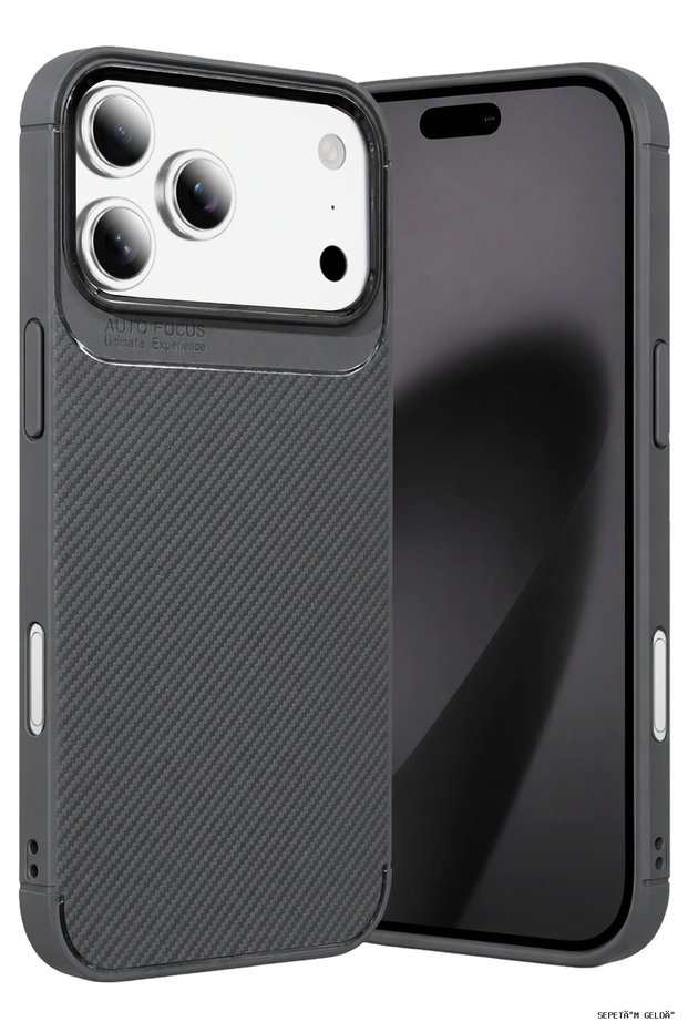Spt-Gld Newface iPhone 18 Pro Auto Focus Carbon Cover (190817) - Gray