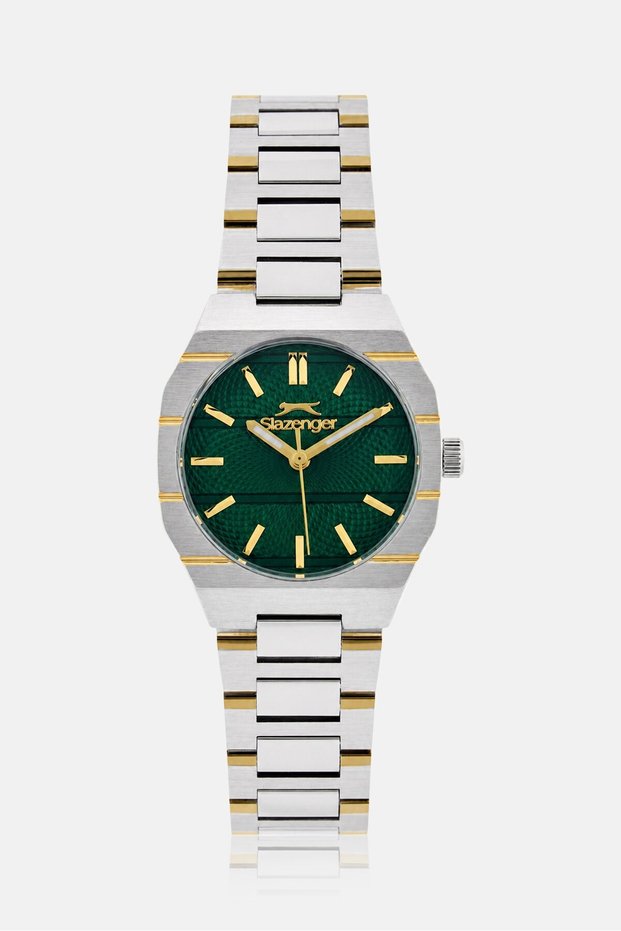Women SL926453270 Round Analog Watch 28mm, Silver