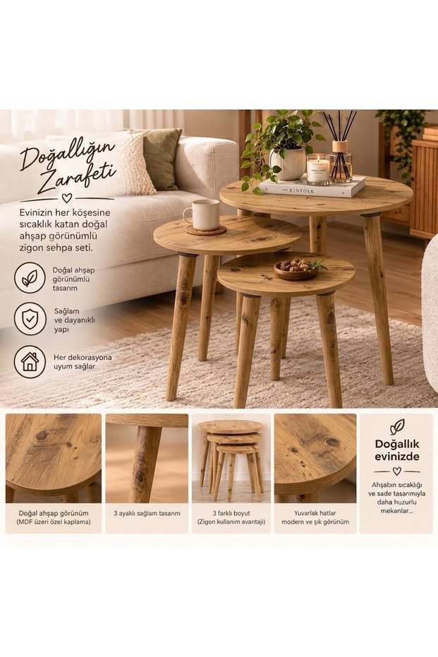 Zigon Sehpa MDF