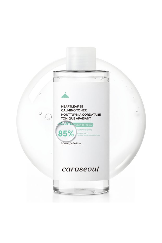 85% Jeju Heartleaf & Cica Tonic, Soothing and Moisturizing Vegan Formula with Panthenol & Hyaluronic Acid 200 ml