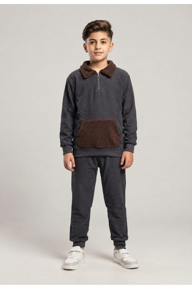 Children's Pajama Set - Gray