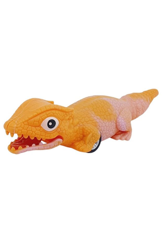 Friction Reptile Animals Series - H-55 - Orange Dinosaur