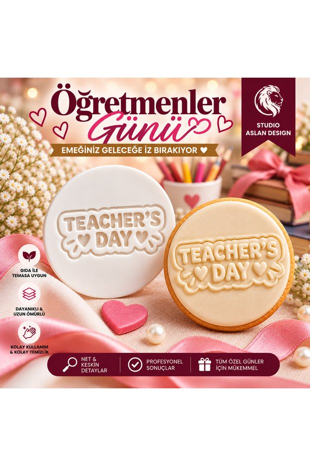 Teacher's Day Teachers' Day Candy Dough Mold | November 24 Teacher-Specific Cookie Cupcake Cake Decoration