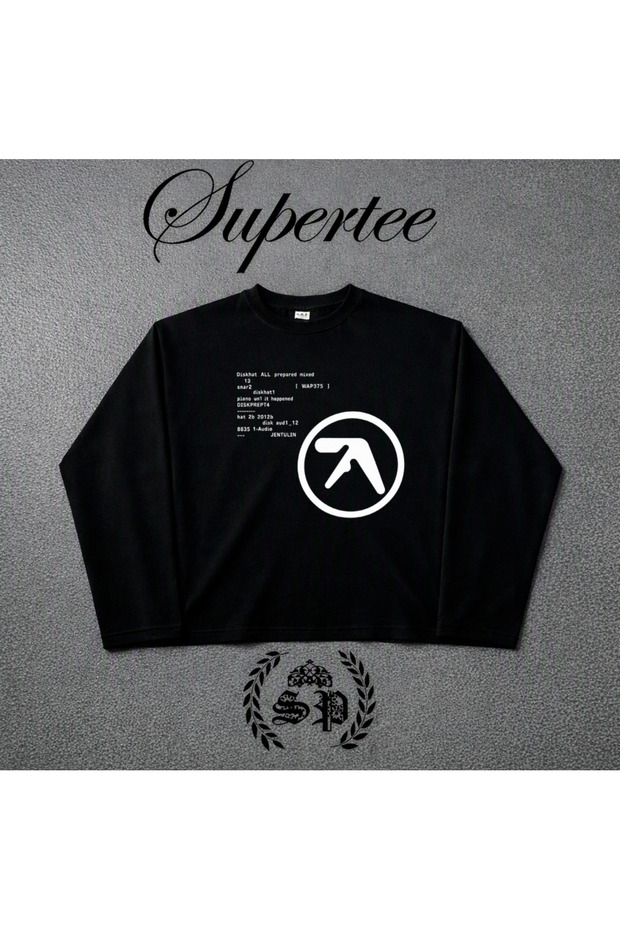 Harajuka Y2K Long Sleeve Long-Sleeved Trend Printed T-Shirt Series Vintage Supertee Studio Design