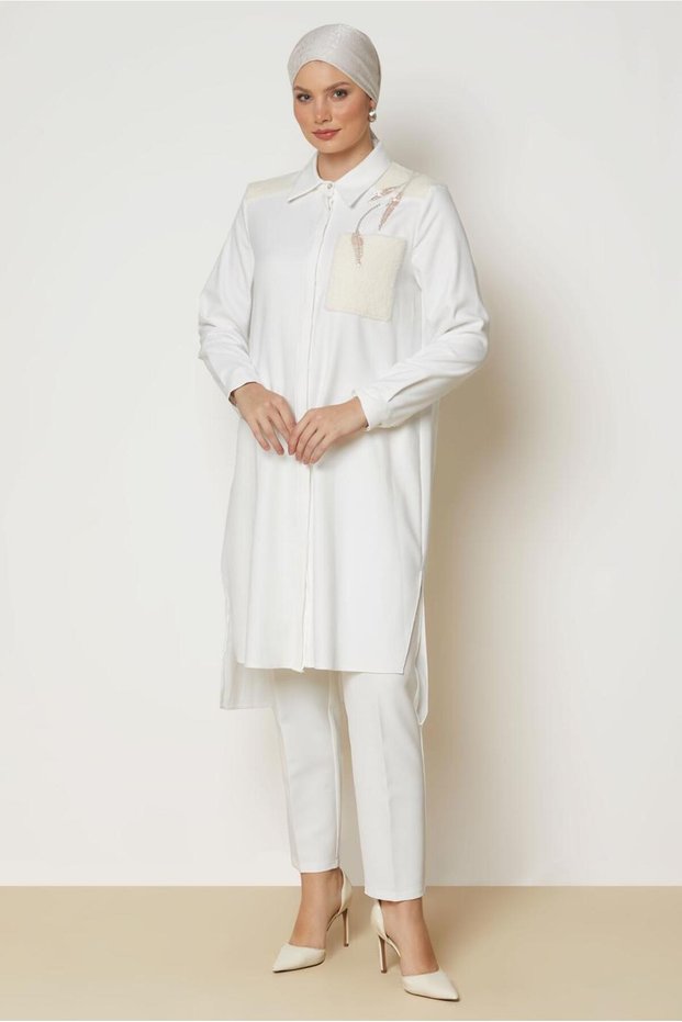 Plush Detail Tunic 46179