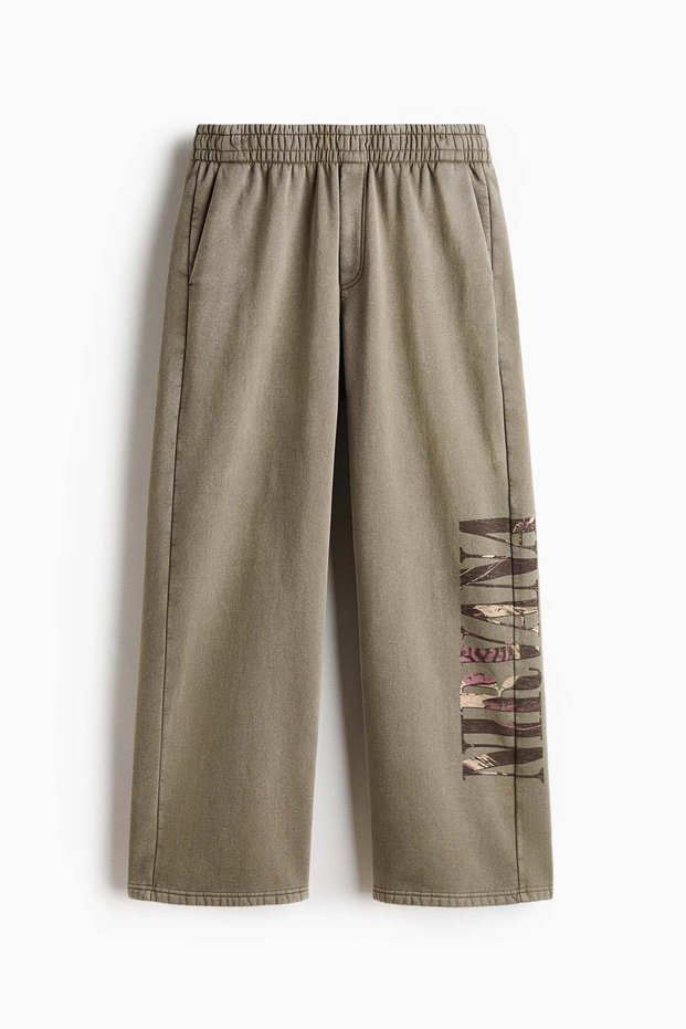 Relaxed Fit Printed Sweatpants