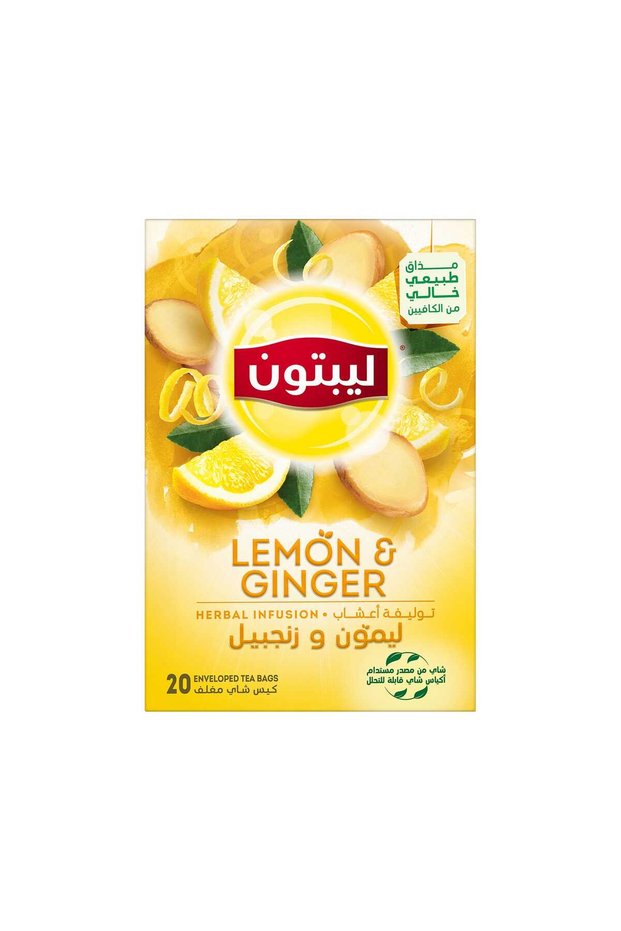 Lemon & Ginger Herbal Infusion Tea 20 Teabags