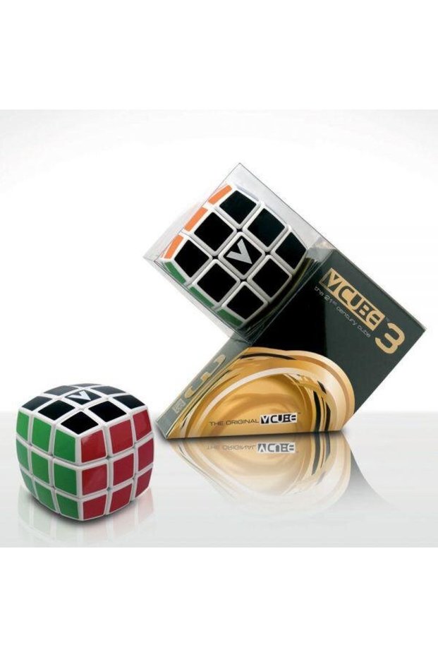 Rubik's cube v-cube, 3 x 3, rounded format