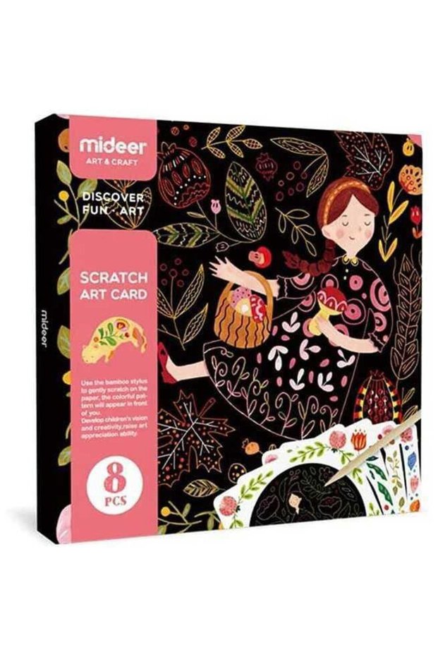 Set Scratch art Happy Time MD4051