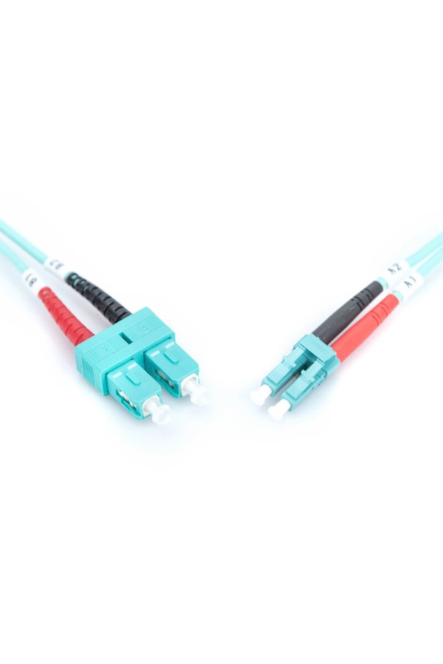 Cablu patch LWL LC -> SC 5.00m Multimod Duplex OM3
