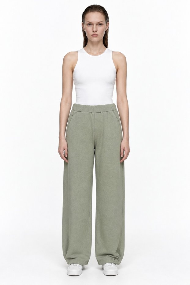 Balon Paça High Waist Sweatpants