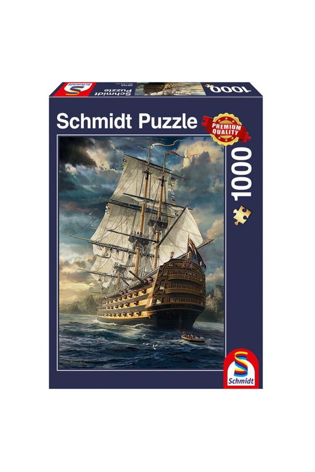 Puzzle Schmidt: Corabia, 1000 piese