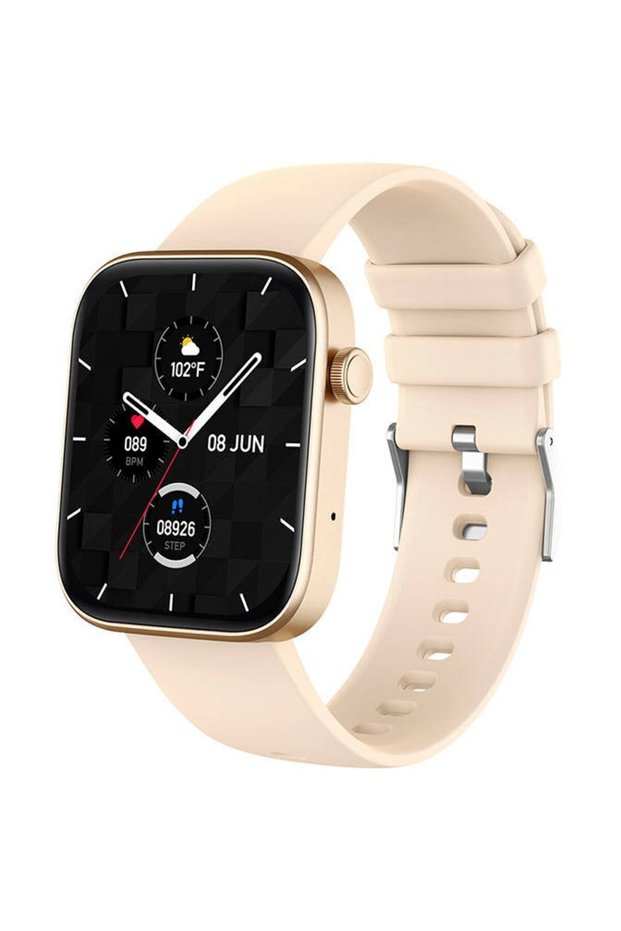 Ceas inteligent P71 (auriu)