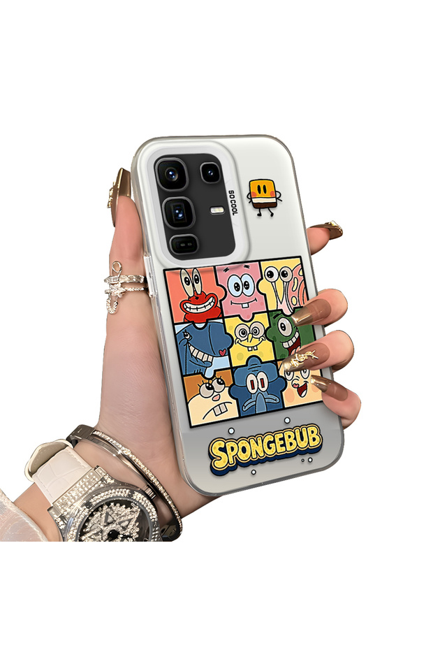 حافظة هاتف Infinix Note 50 Pro Plus متوافقة مع تصميم Puzzle Character Collage مقاومة للصدمات