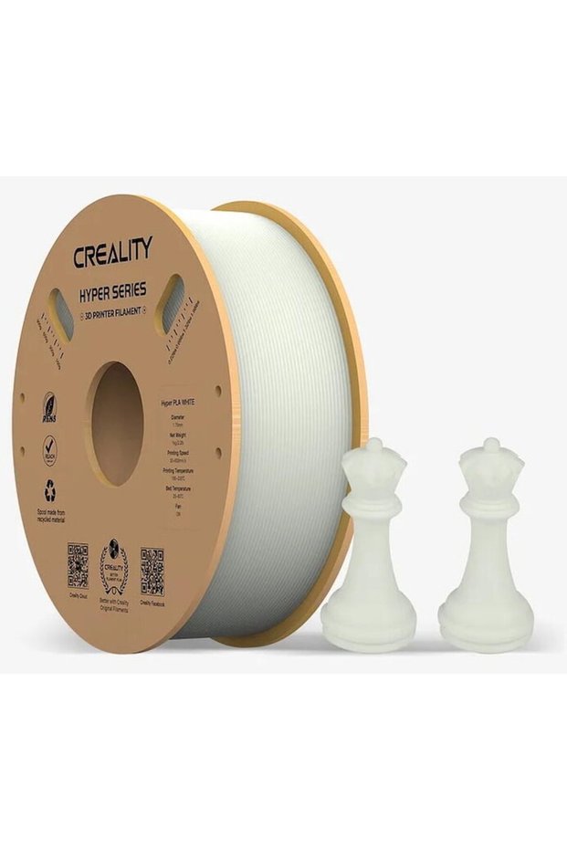 Creality hyper pla 3d printer filament, white