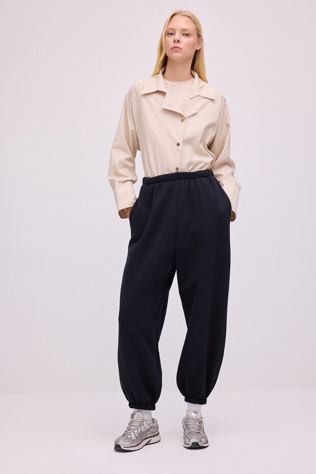 Paçasi Elastic Waisted Two-Thread Tracksuit