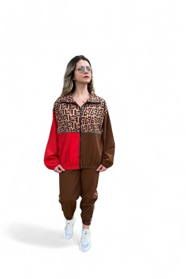 مجموعة المظلة مع زخرفة الحروف