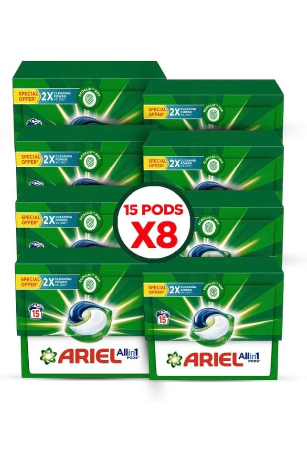 Regular Capsules, 15 Capsules, Mega Box 120 Pieces