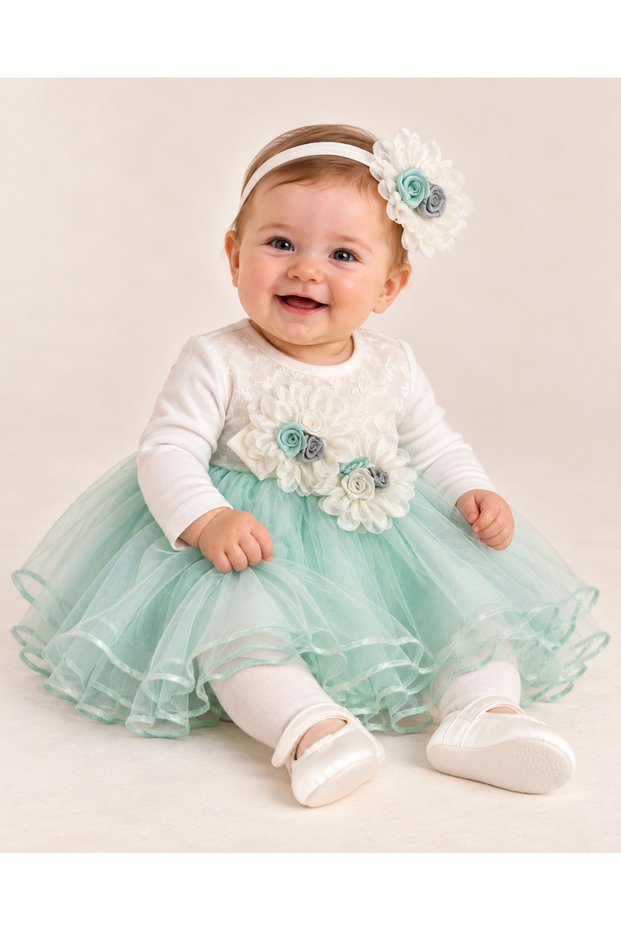 Baby Girl 4 Piece Clothes Set