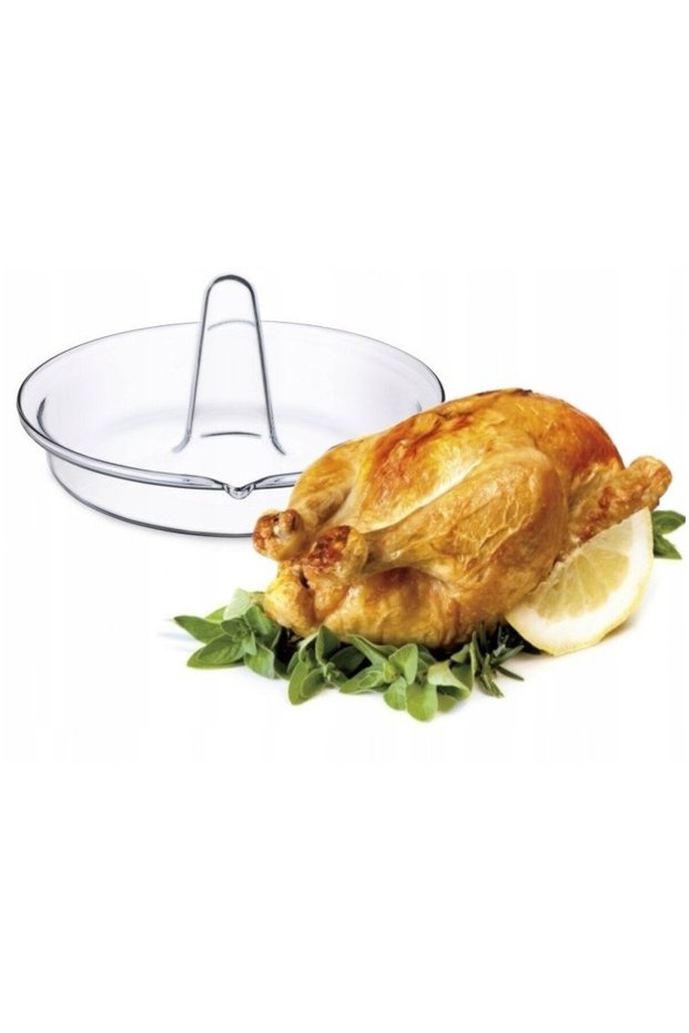 Recipient rotund rezistent la căldură 1 l