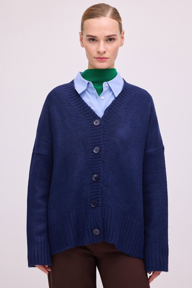 Oversize Knitwear Cardigan