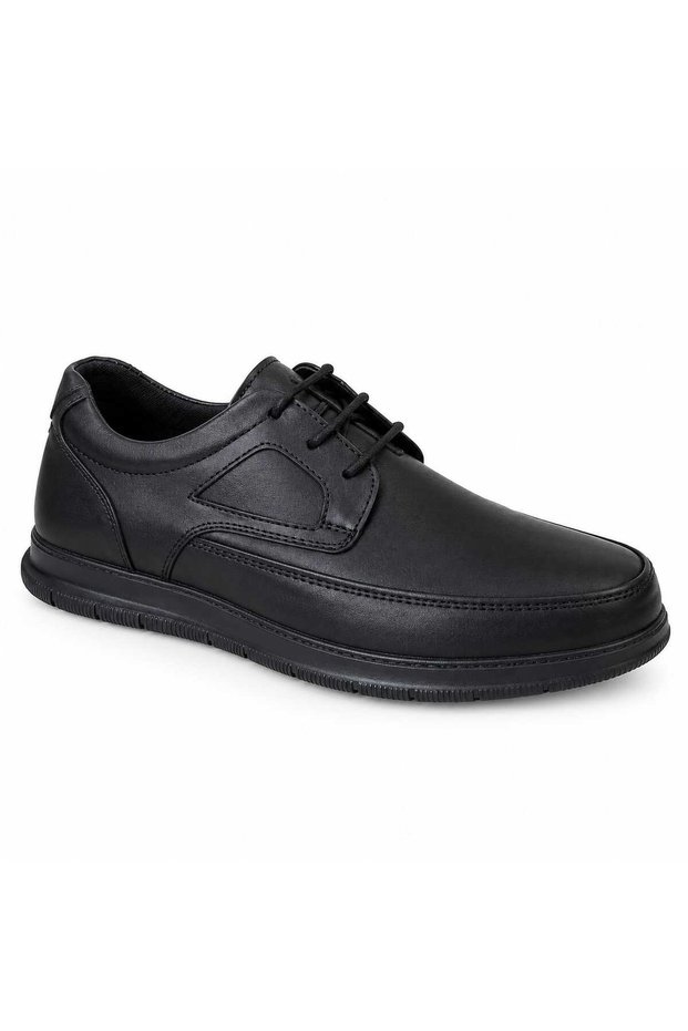 Genuine Leather Orthopedic Sole Lace-Up Casual Men's Shoes H1975