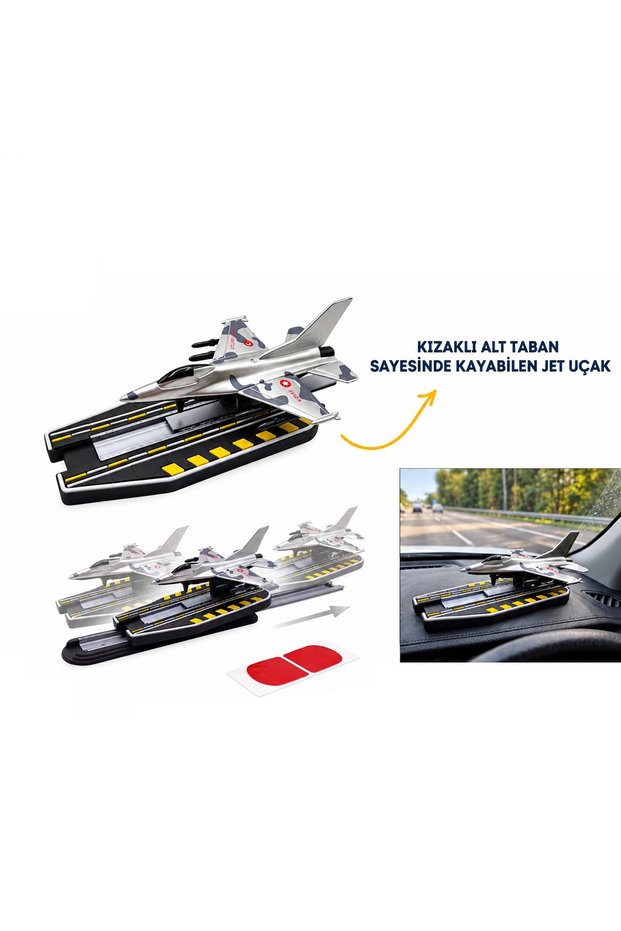 Torpedo Top Decoration Ornament Floating Jet Plane Adhesive Mixed Color