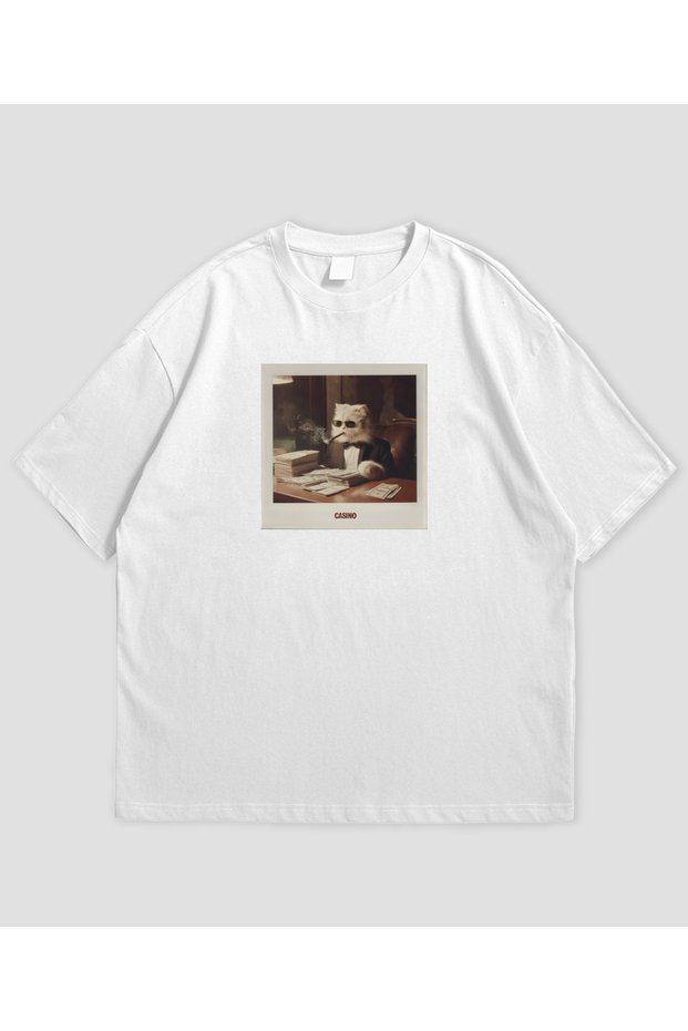 Furley Gambino - Casino Design Unisex Oversize T-Shirt