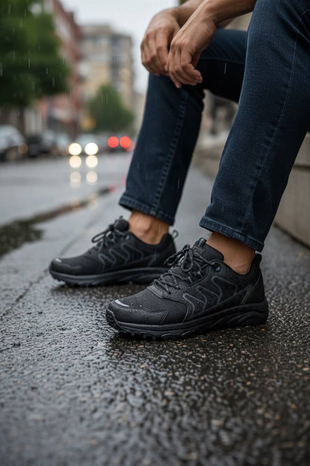 Water and Cold Resistant Men's Winter Non-Slip Outdoor Shoes