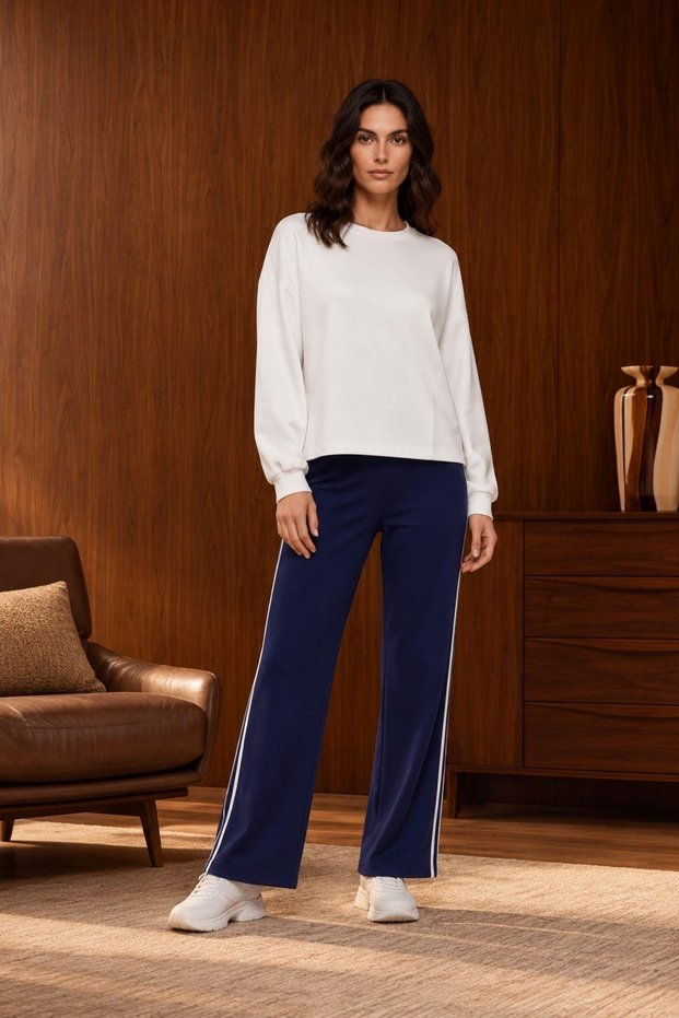 Women's Premium Regular Fit Long Sleeve Sweat Tracksuit Set