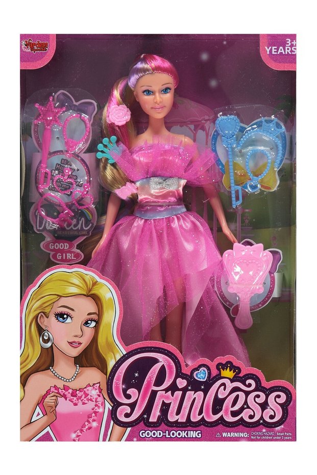 Boxed 29 cm Magic Fashion Doll with Accessories (Mixed Color 1 Piece)