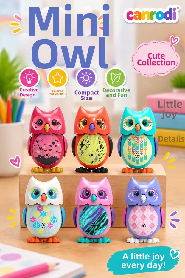 Sil 88285 Mini Hoot Owl Assortment (the Specified Price Is for a Single Item, for Bulk Purchase, the Price Is Per Piece.)