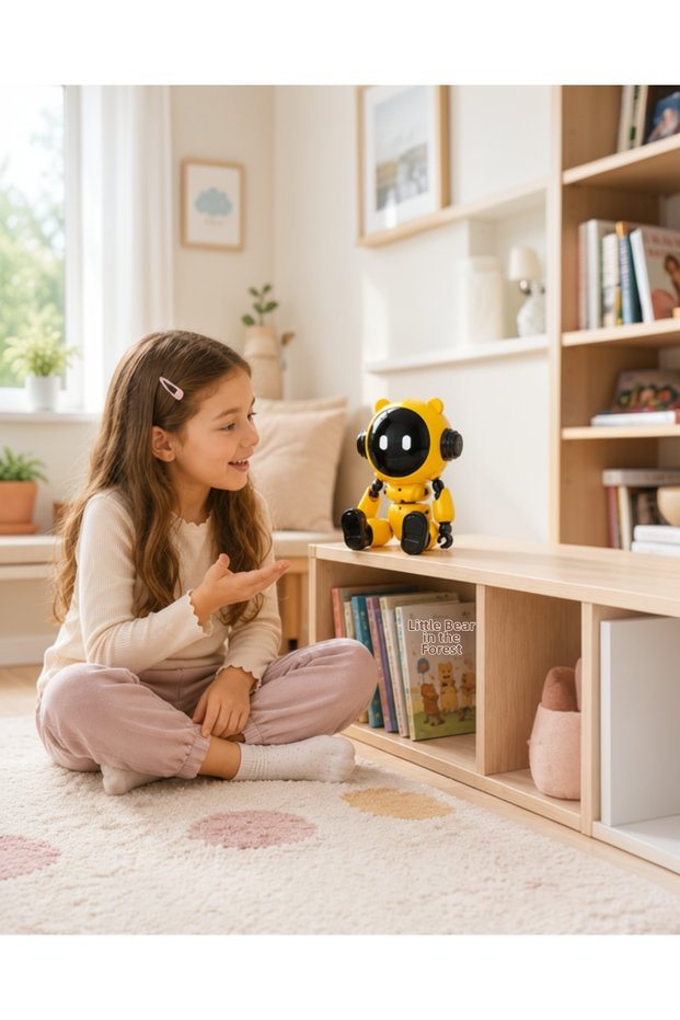 Artificial Intelligence Children's Robot with Turkish and English Lesson Support Uczzyapayzekarobot-4